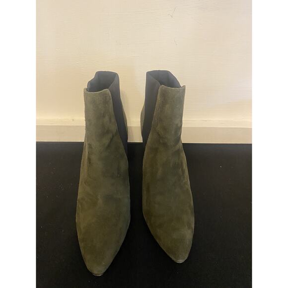 French Connection Morgann Suede Black Ankle Boots Size 9 - Picture 5 of 6